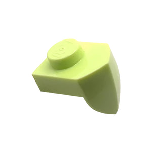 Plate, Modified 1x1 with Tooth Vertical, Part# 15070 Part LEGO® Yellowish Green 1 Part