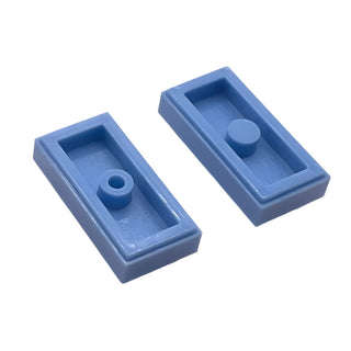 Plate, Modified 1x2 with 1 Stud with Groove (Jumper), Part# 3794b Part LEGO®