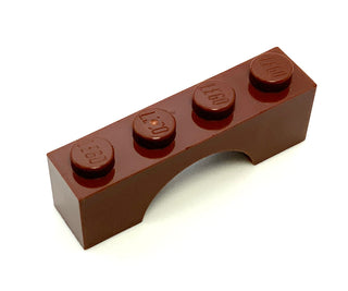 Arch 1x4, Part# 3659 Part LEGO® Reddish Brown  
