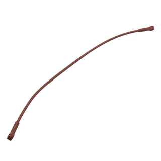 Hose, Flexible 22L with 2 Connector Ends (Zipline), Part# 27965 Part LEGO® Reddish Brown