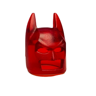 Batman Prototype Cowl, 10113 Part LEGO® Trans-Red