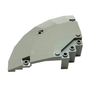 Panel 10x10x2 1/3 Quarter Saucer Top, Part# 30117 Part LEGO® Light Gray Very Good