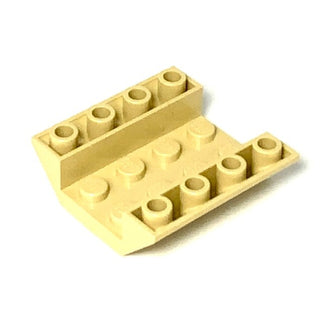 Slope, Inverted 45 4 x 4 Double, Part# 4854 Part LEGO® Tan