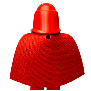 Royal Guard with Dark Red Arms and Hands (Spongy Cape), sw0521b Minifigure LEGO®