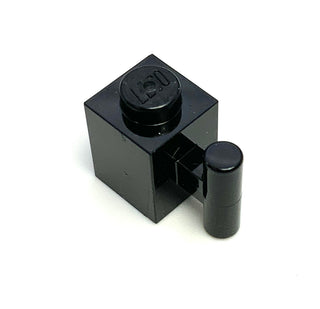 Brick, Modified 1x1 with Bar Handle, Part# 2921 Part LEGO® Black