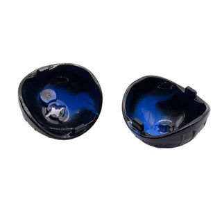Bionicle Tridax Pod Half with Marbled Blue Pattern, Part# 60934pb01 Part LEGO®