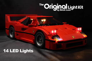Brick Loot Light Kit For Ferrari F40 - 10248 Light up kit United Brick Co®