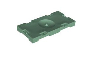 Sports Field Section 8x16, Part# 30489 Part LEGO® Decent - Sand Green