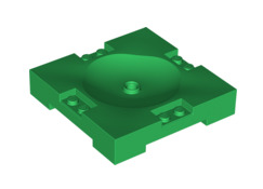 Sports Field Section 8x8, Part# 30492 Part LEGO® Green