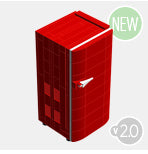 Retro Refrigerator Custom Building Set (Chris McVeigh) Building Kit LEGO®