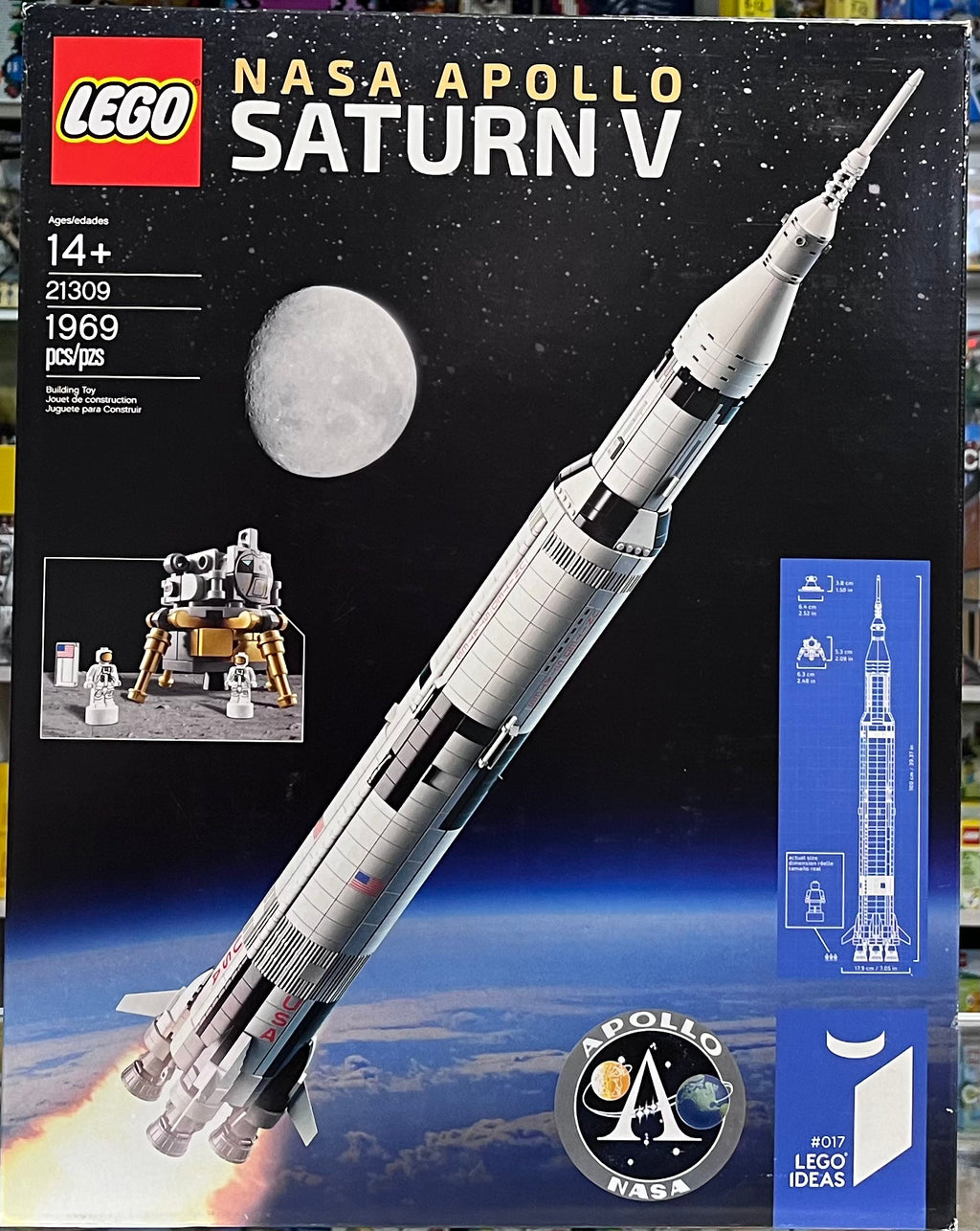 NASA Apollo Saturn V 21309 United Brick Co