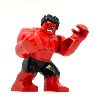 Red Hulk, sh1001 Minifigure LEGO® Like New