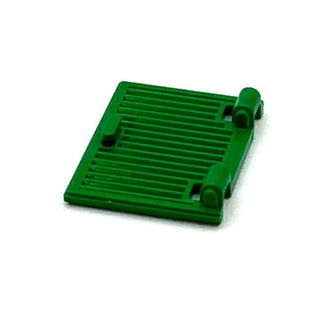 Shutter for Window 1 x 2 x 3 with Hinges and Handle, Part# 60800a Part LEGO® green