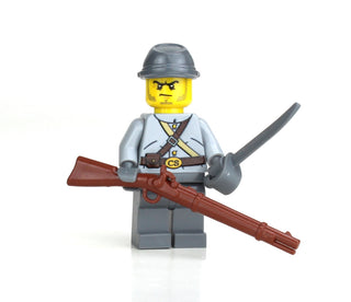 Confederate Army Civil War Soldier, BB29 Minifigure Battle Brick