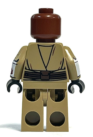Mace Windu (Dark Tan Legs, Open Mouth, Printed Arms), sw1205 Minifigure LEGO®
