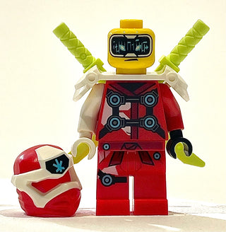 Kai - Digi Kai, Shoulder Armor with Scabbard, njo0568 Minifigure LEGO®