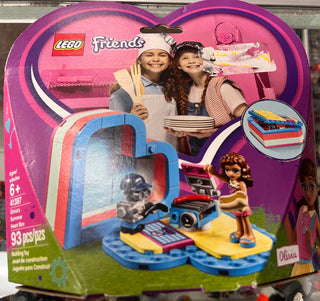 Olivia's Summer Heart Box, 41387 Building Kit LEGO®