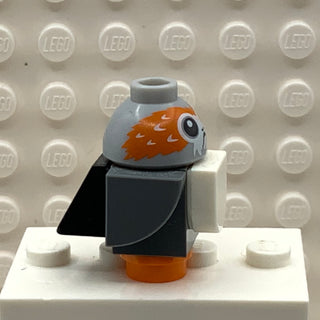 Porg - Dark Bluish Gray Wings and Black Tail, Porg03 LEGO® Animals LEGO®