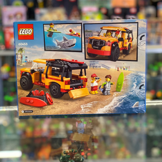 Lifeguard Beach Rescue Truck, 60453 Building Kit LEGO®