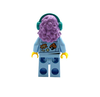 Parker L. Jackson - Denim Jacket with Headphones, hs035 Minifigure LEGO®