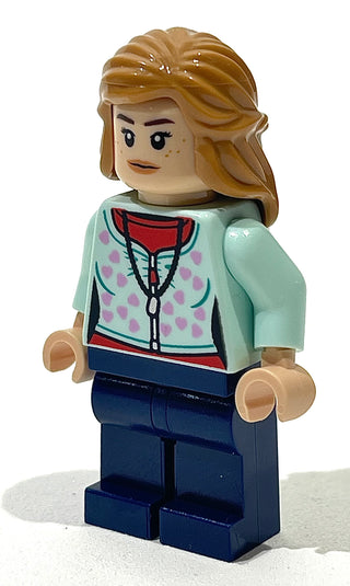 Lavender Brown - Light Aqua Cardigan, hp432 Minifigure LEGO®