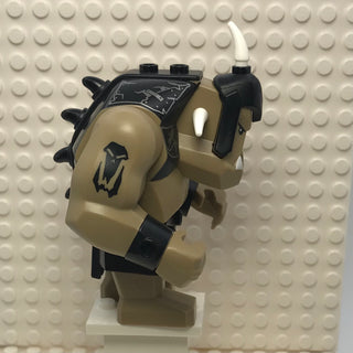 Fantasy Era, Troll, Dark Tan with Black Armor, cas423 Minifigure LEGO®