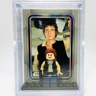 Han Solo with Trading Card & Collector’s Case