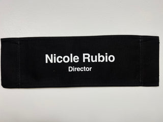 Ambitions TV Series Chairback Production Used, Multiple Names Available Movie Prop Atlanta Brick Co Nicole Rubio - Director  