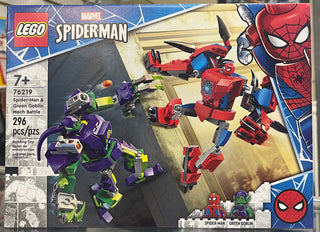 Spider-Man & Green Goblin Mech Battle, 76219 Building Kit LEGO®