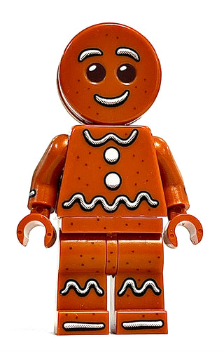 Gingerbread Man - Dark Orange, hol115 Minifigure LEGO®