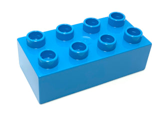 Duplo, Brick 2x4, Part# 3011 Part LEGO® Dark Azure