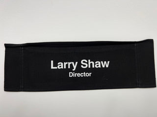 Ambitions TV Series Chairback Production Used, Multiple Names Available Movie Prop Atlanta Brick Co Larry Shaw - Director  