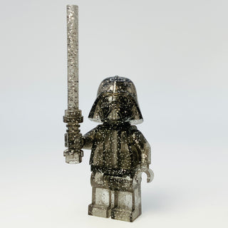 Prototype Darth Vader, Glitter Trans-Black Minifigure LEGO® Like New