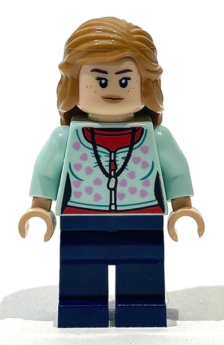 Lavender Brown - Light Aqua Cardigan, hp432 Minifigure LEGO®