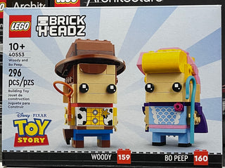 BrickHeadz: Toy Story: Woody and Bo Peep, 40553 Building Kit LEGO®   