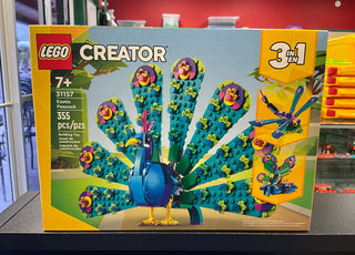 Exotic Peacock, 31157 Building Kit LEGO®