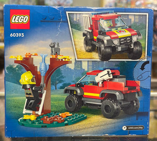 4x4 Fire Truck Rescue,  60393 Building Kit LEGO®
