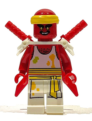 Sushimi, njo587 Minifigure LEGO® Like New with Swords  