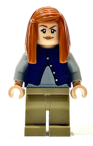 Ginny Weasley - Dark Blue Cardigan Vest, hp437 Minifigure LEGO® Like New
