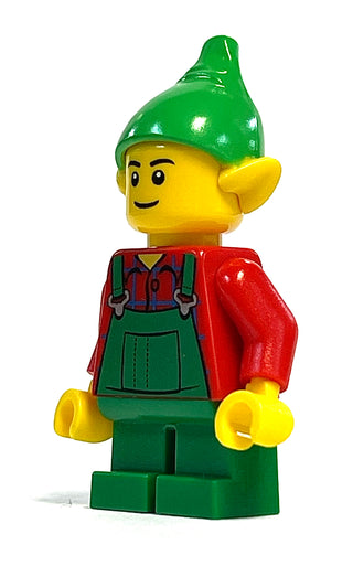 Elf - Green Overalls, hol044 Minifigure LEGO®