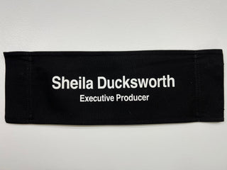 Ambitions TV Series Chairback Production Used, Multiple Names Available Movie Prop Atlanta Brick Co Sheila Ducksworth - Executive Producer  
