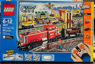 Red Cargo Train, 3677 Building Kit LEGO®