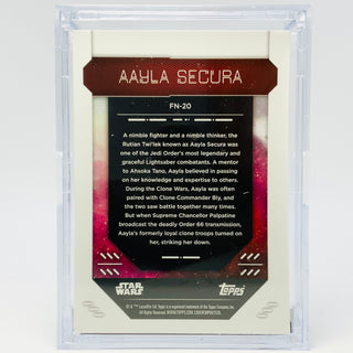 Aayla Secura with Trading Card & Collector’s Case Minifigure LEGO®
