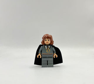 Hermione Granger - Gryffindor Stripe Torso with Time Turner Necklace, Dark Bluish Gray Legs, hp054 Minifigure LEGO®