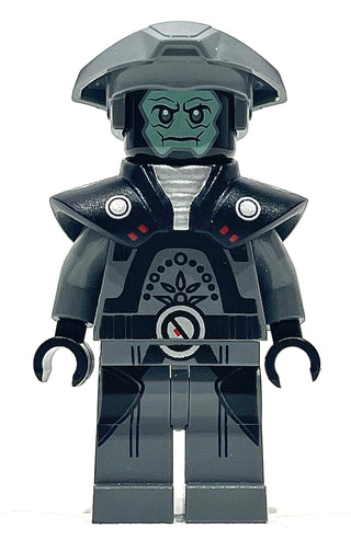 Imperial Inquisitor Fifth Brother - Dark Bluish Gray Uniform, sw0747 Minifigure LEGO® Without Hilt