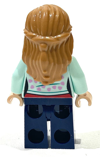 Lavender Brown - Light Aqua Cardigan, hp432 Minifigure LEGO®