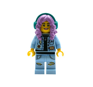 Parker L. Jackson - Denim Jacket with Headphones, hs035 Minifigure LEGO®