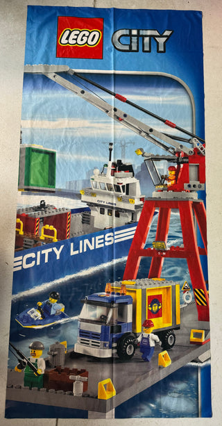 Cloth Banner - City Harbor Cloth Banner United Brick Co®