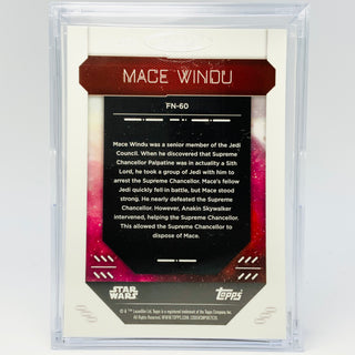 Mace Windu with Trading Card & Collector’s Case Minifigure LEGO®