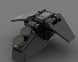 Micro Gunship Building Kit RepublicBricks Shadow